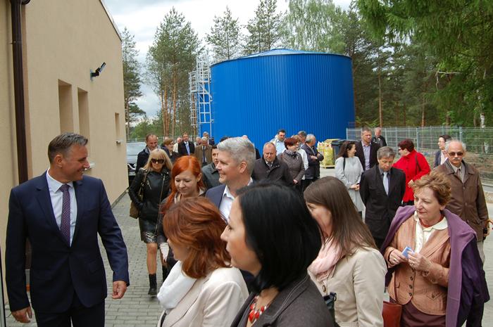 Otwarcie oczyszczalni ścieków w Sępólnie Krajeńskim