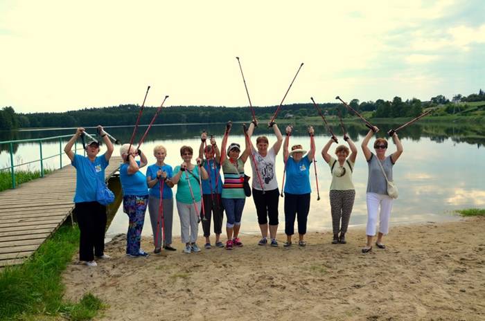 Więcbork: Kolejne zajęcia nordic walking za nami. Zapraszamy na ostatnie przed wakacjami!