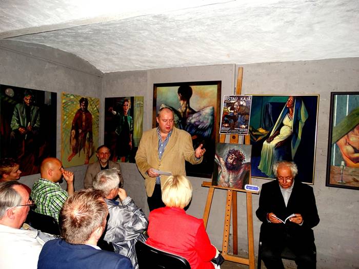 Marek Ristau w Galerii Kaji i Solińskiego