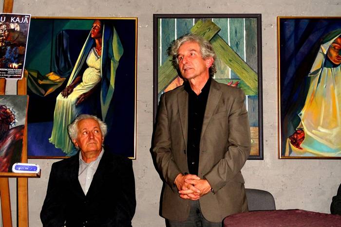 Marek Ristau w Galerii Kaji i Solińskiego