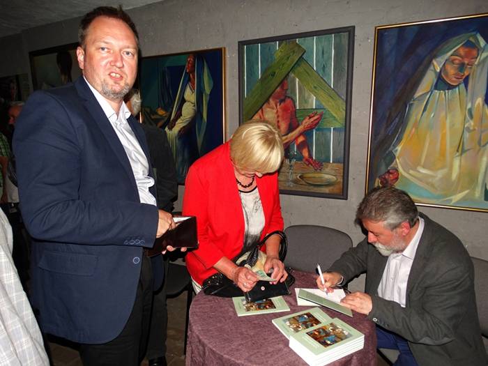 Marek Ristau w Galerii Kaji i Solińskiego