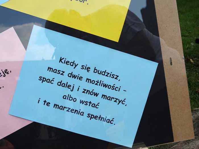 Happening uliczny w Sępólnie Krajeńskim