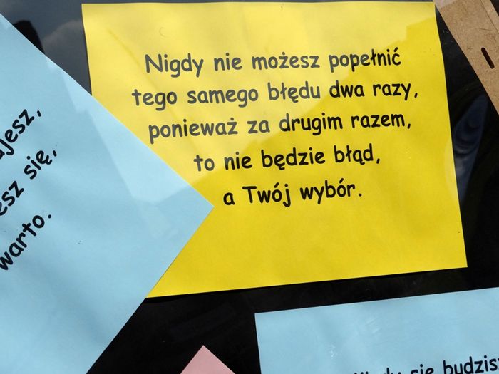 Happening uliczny w Sępólnie Krajeńskim