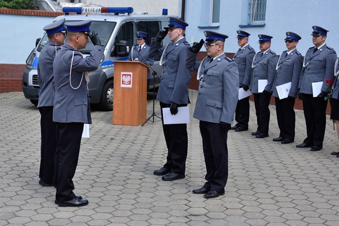 Policjanci z Nakła uroczyście obchodzili swoje święto