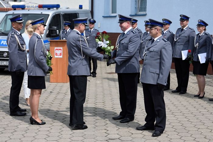 Policjanci z Nakła uroczyście obchodzili swoje święto