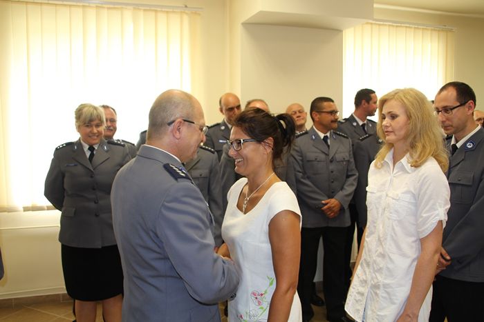 Powiat nakielski: Policjanci żegnali odchodzących na emeryturę