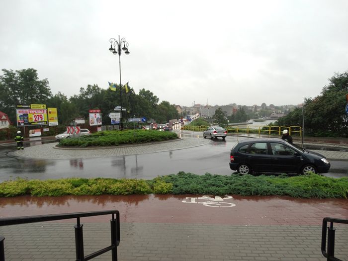 Komunikacyjny czarny piątek w Sępólnie