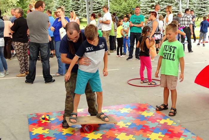 Rupert i Rico rozkręcili zabawę na I Festiwalu Sztuki Cyrkowej 