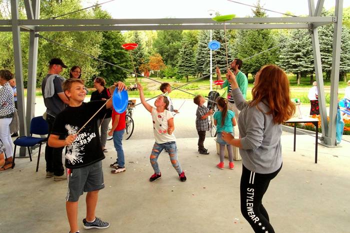 Rupert i Rico rozkręcili zabawę na I Festiwalu Sztuki Cyrkowej 
