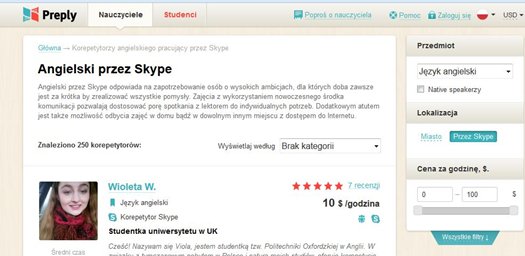 Korepetycje z angielskiego z Preply