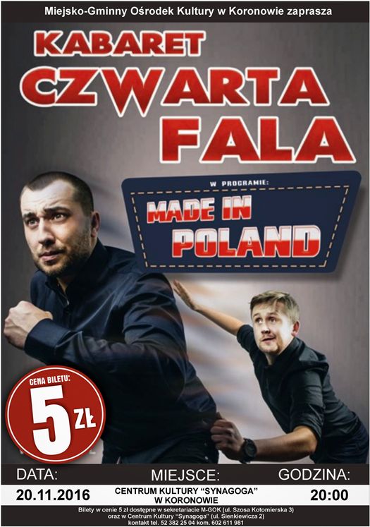Kabaret Czwarta Fala w Koronowie