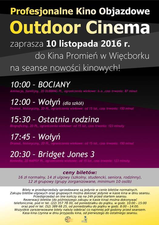 Nowości filmowe w Kinie Promień