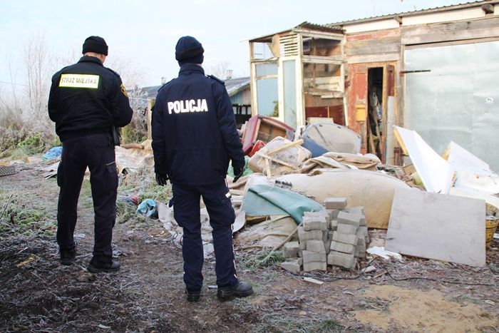 Wspólne kontrole miejsc przebywania bezdomnych