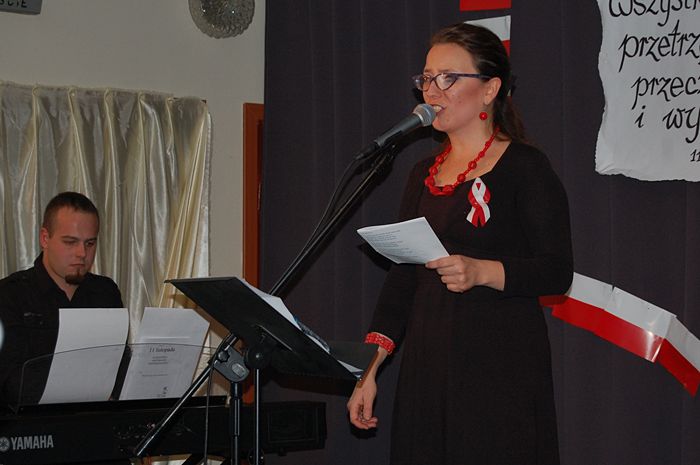 Wieczór poezji i pieśni patriotycznej w Więcborku