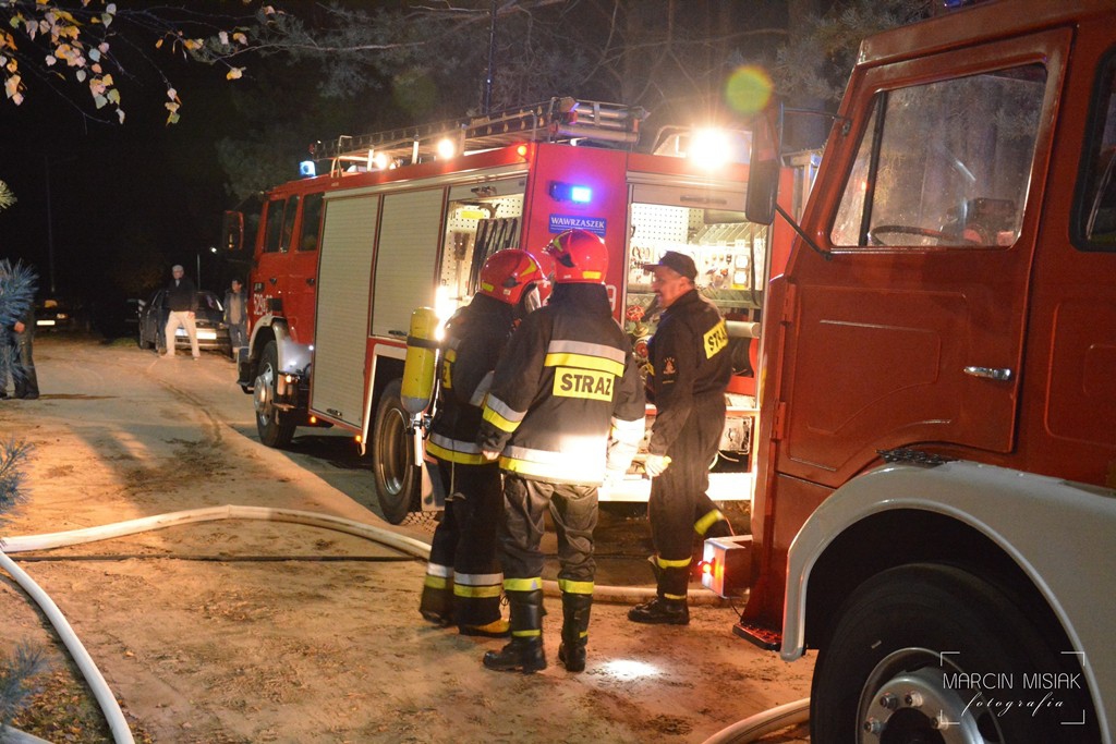Pożar domu w Kamieniu Krajeńskim