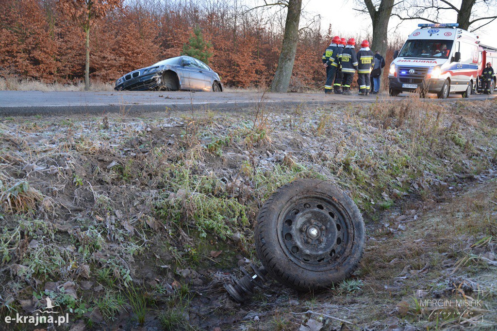 Dachowanie BMW w Iłowie