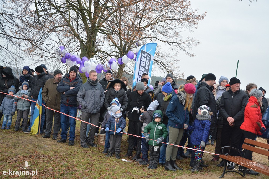 Powitanie Nowego Roku na sępoleńskiej plaży