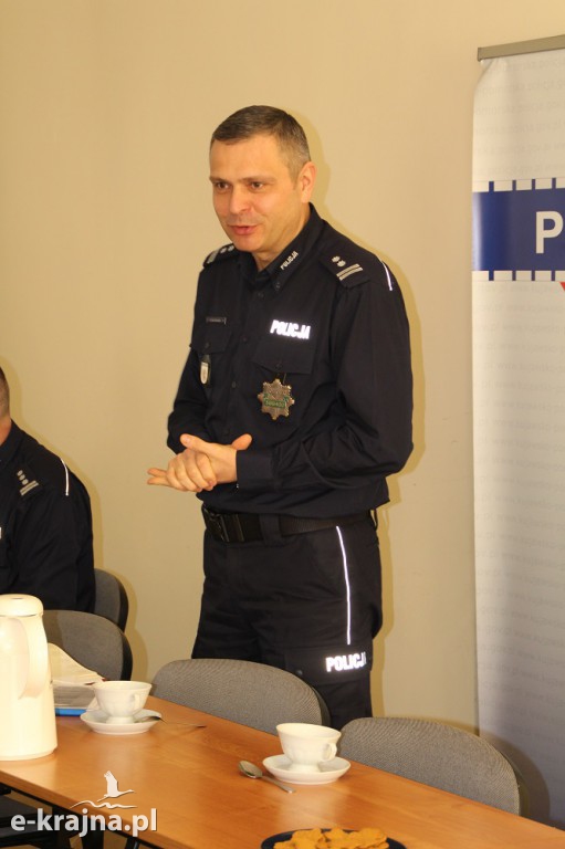Odprawa roczna w nakielskiej komendzie