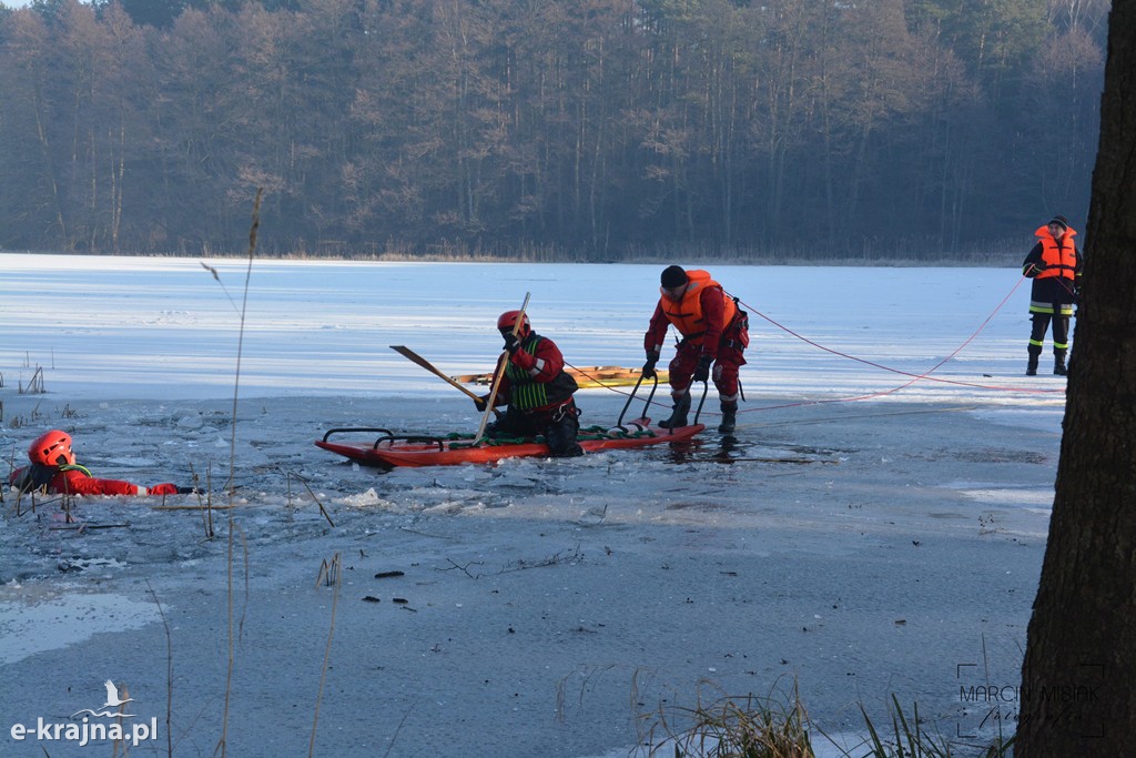 Ćwiczenia z ratownictwa lodowego