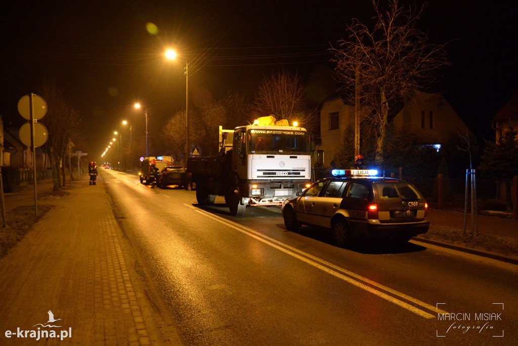 Kolizja na Wojska Polskiego w Sępólnie