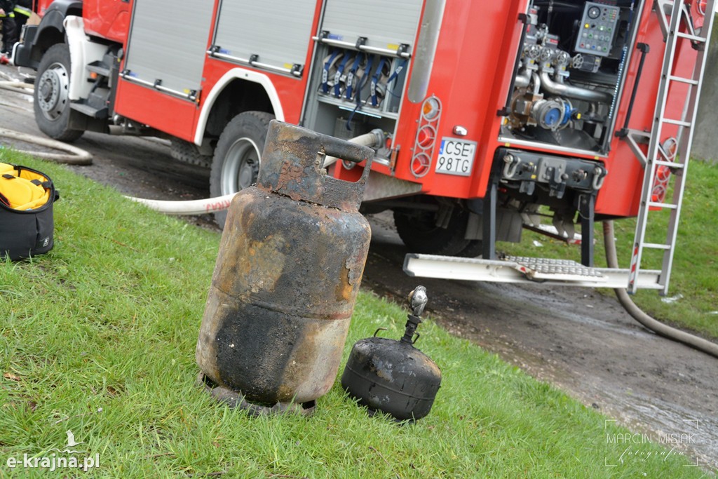 Wybuch butli z gazem [FOTO]