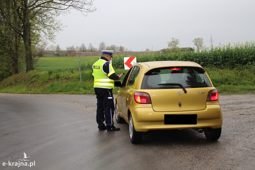 Poranne kontrole trzeźwości na drogach