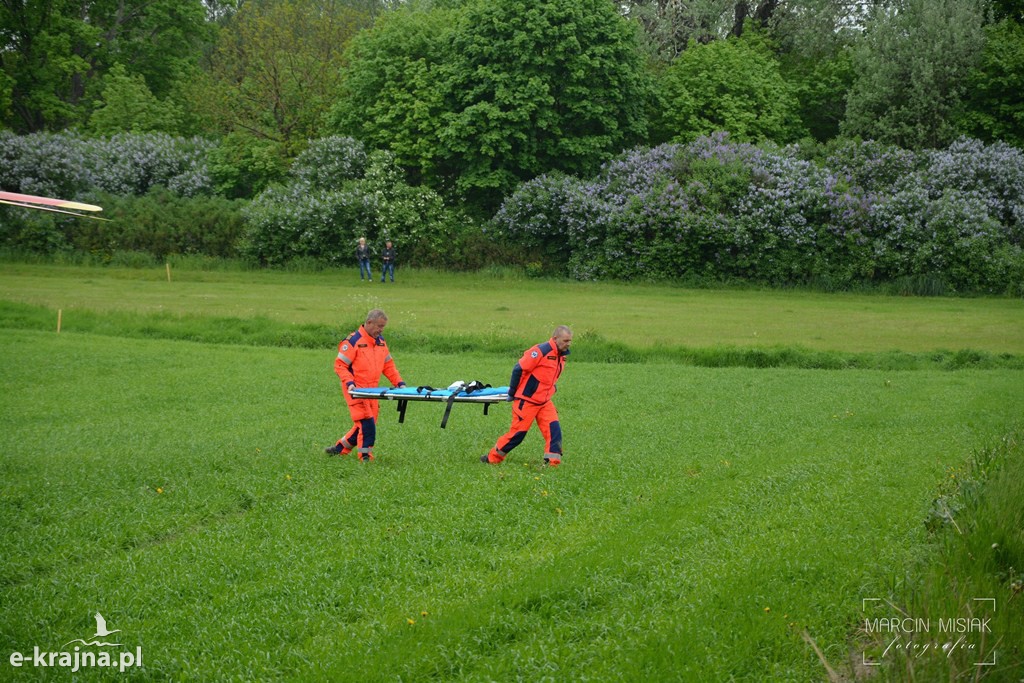 Pożar domu w Radzimiu