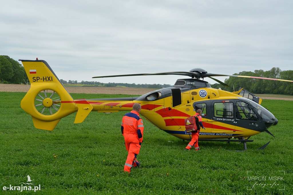 Pożar domu w Radzimiu