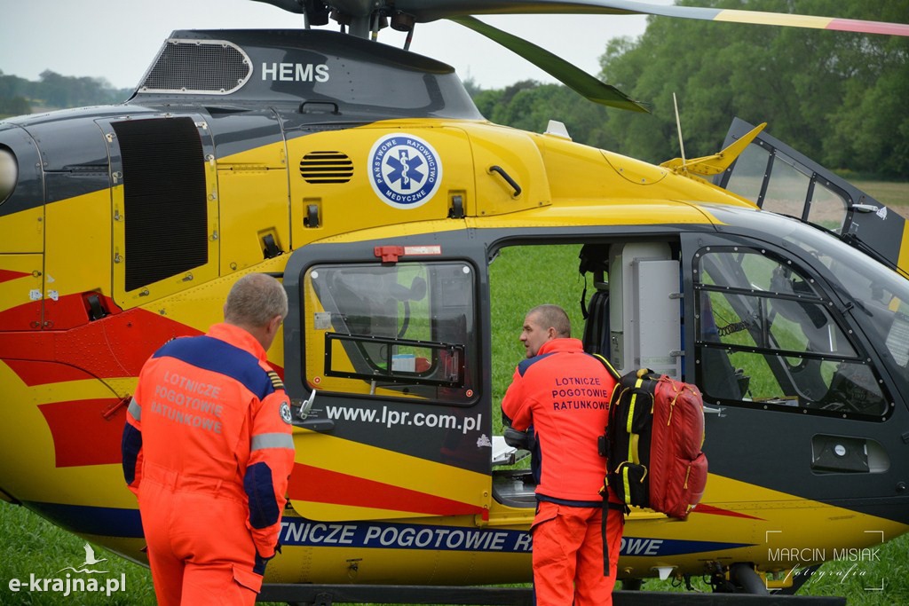 Pożar domu w Radzimiu