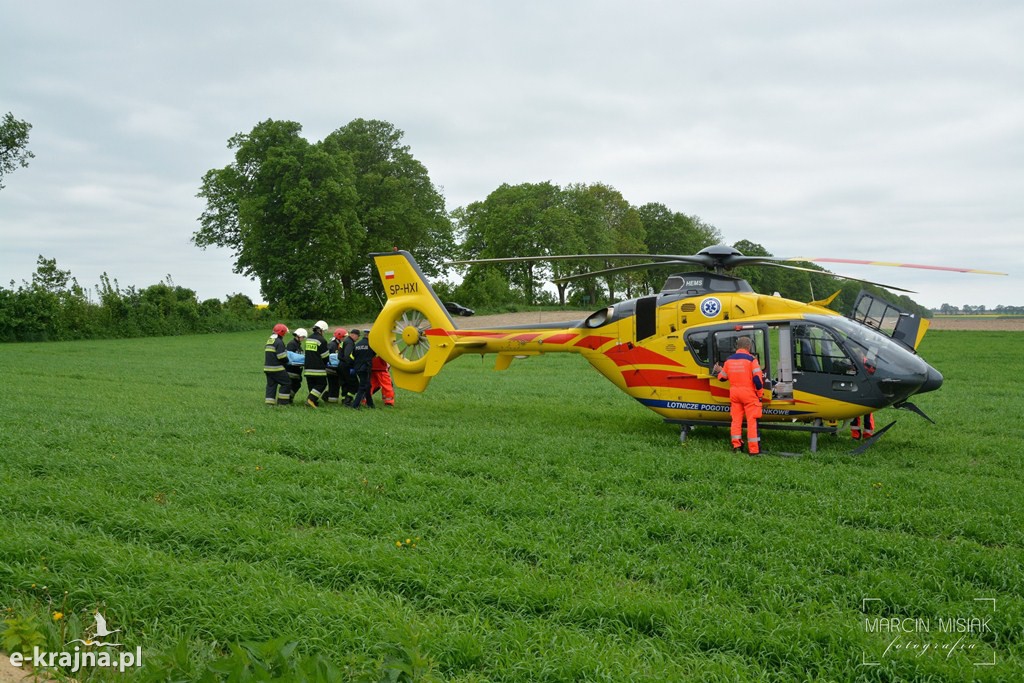 Pożar domu w Radzimiu
