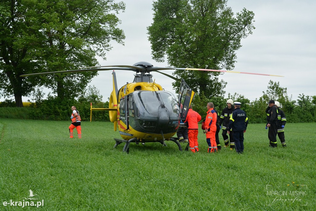 Pożar domu w Radzimiu