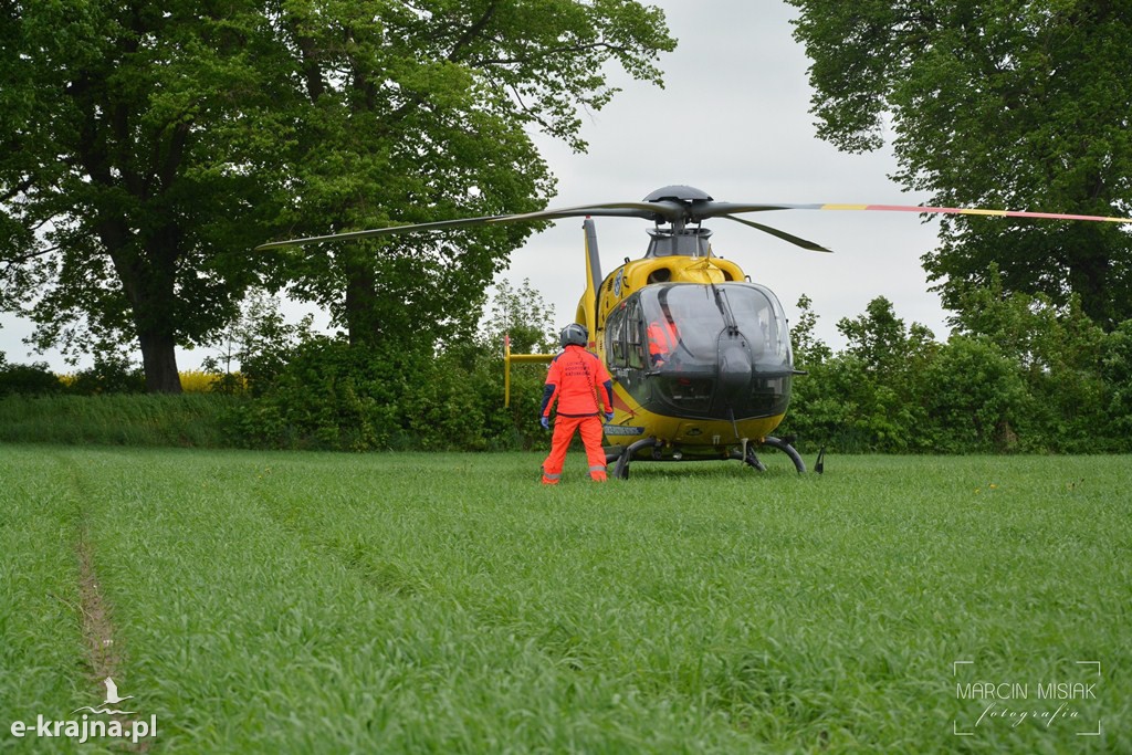 Pożar domu w Radzimiu