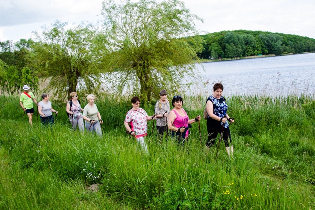 Więcbork: Półmetek zajęć nordic walking