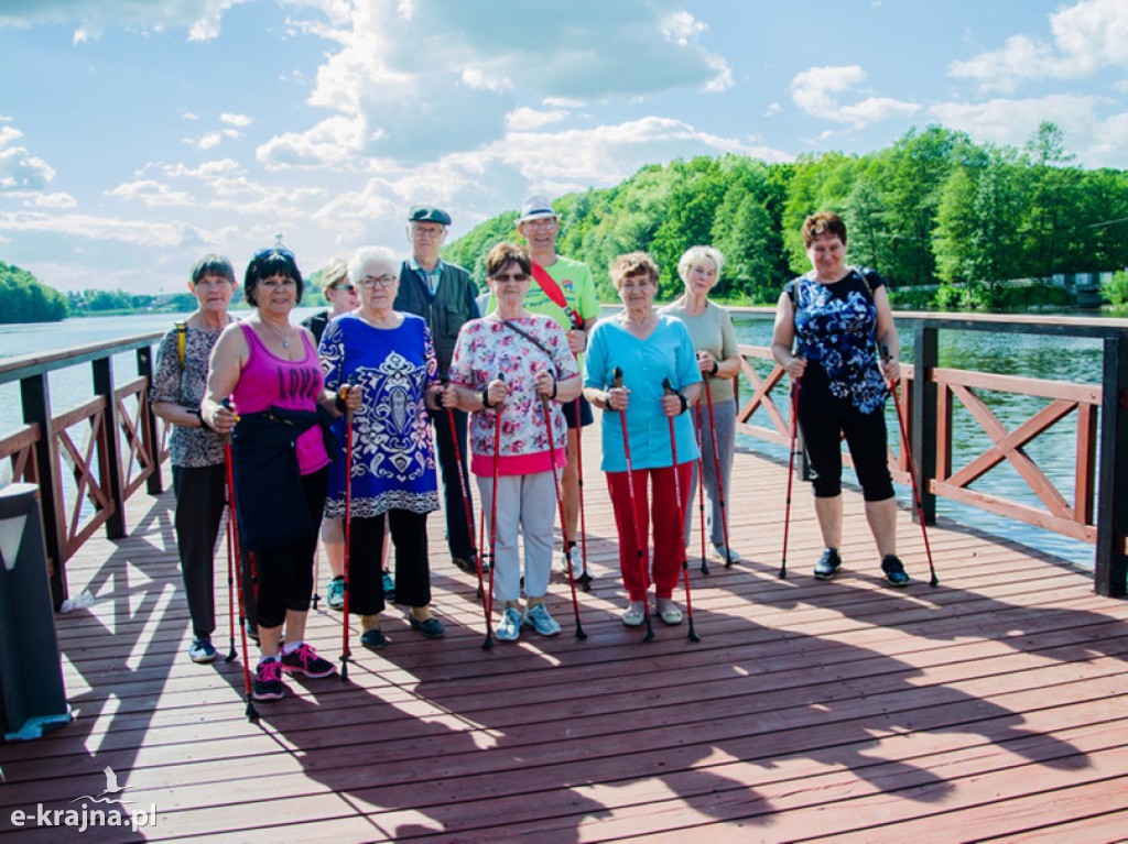 Więcbork: Półmetek zajęć nordic walking