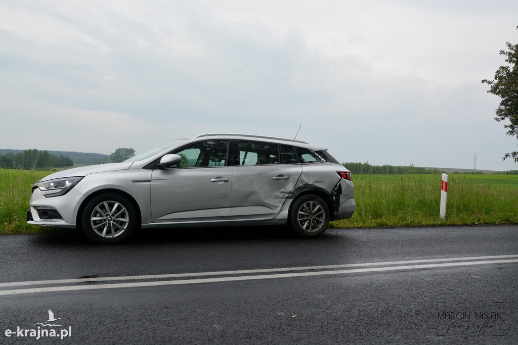 Wypadek na trasie Więcbork-Sępólno