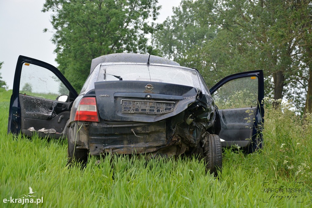 Wypadek na trasie Więcbork-Sępólno