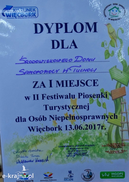 Festiwal Piosenki Turystycznej dla Osób Niepełnosprawnych