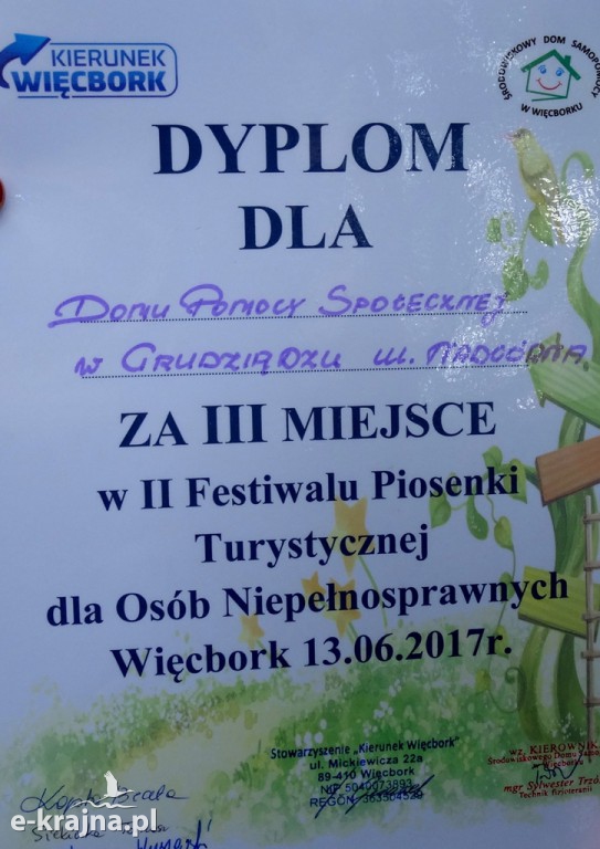 Festiwal Piosenki Turystycznej dla Osób Niepełnosprawnych