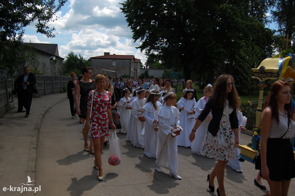 Święto Ciała i Krwi Pańskiej w Wielowiczu