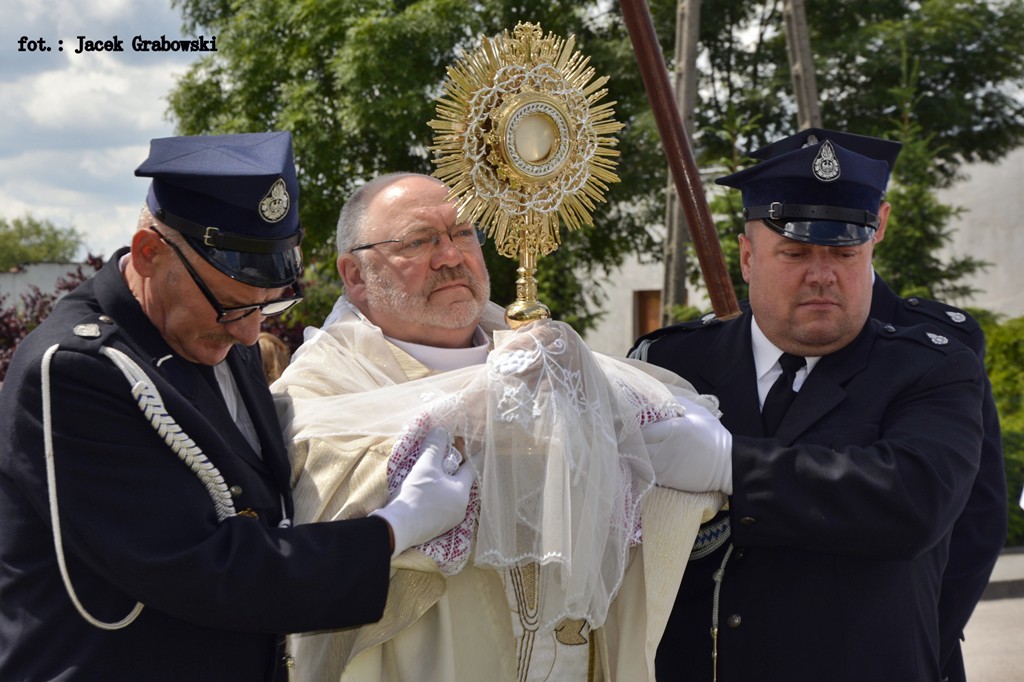 Boże Ciało. Procesja w Sośnie