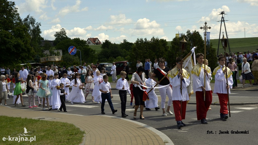 Boże Ciało. Procesja w Sośnie