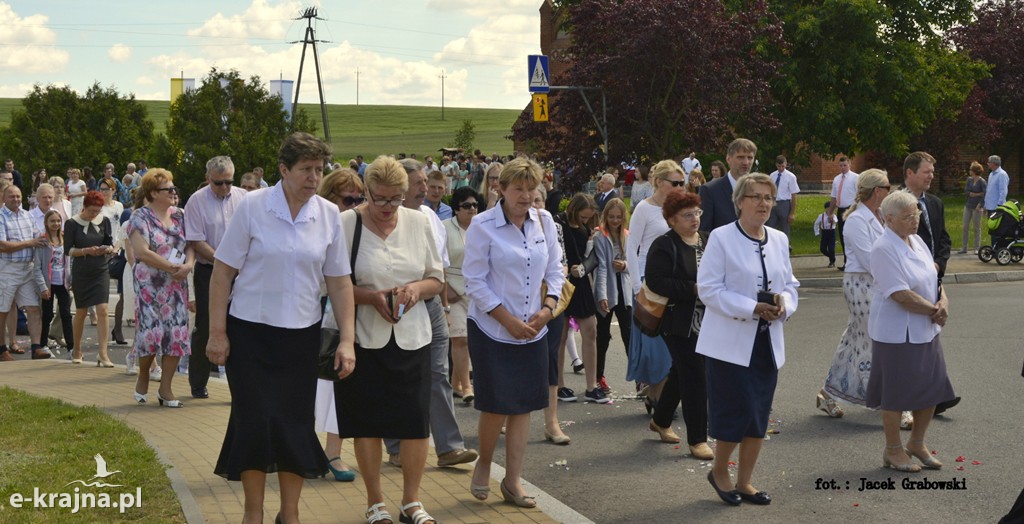 Boże Ciało. Procesja w Sośnie