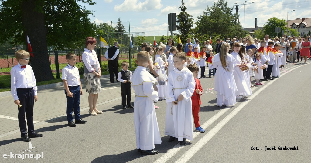 Boże Ciało. Procesja w Sośnie