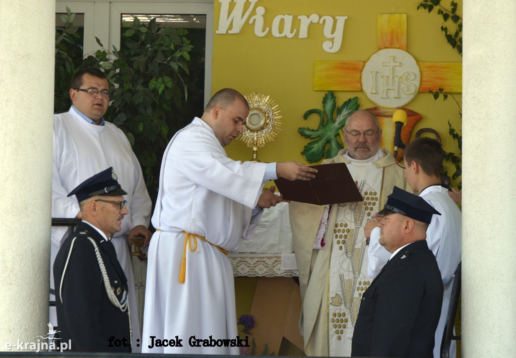 Boże Ciało. Procesja w Sośnie