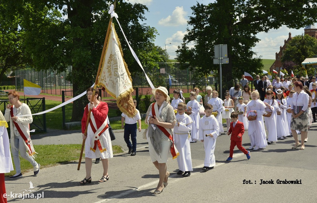 Boże Ciało. Procesja w Sośnie