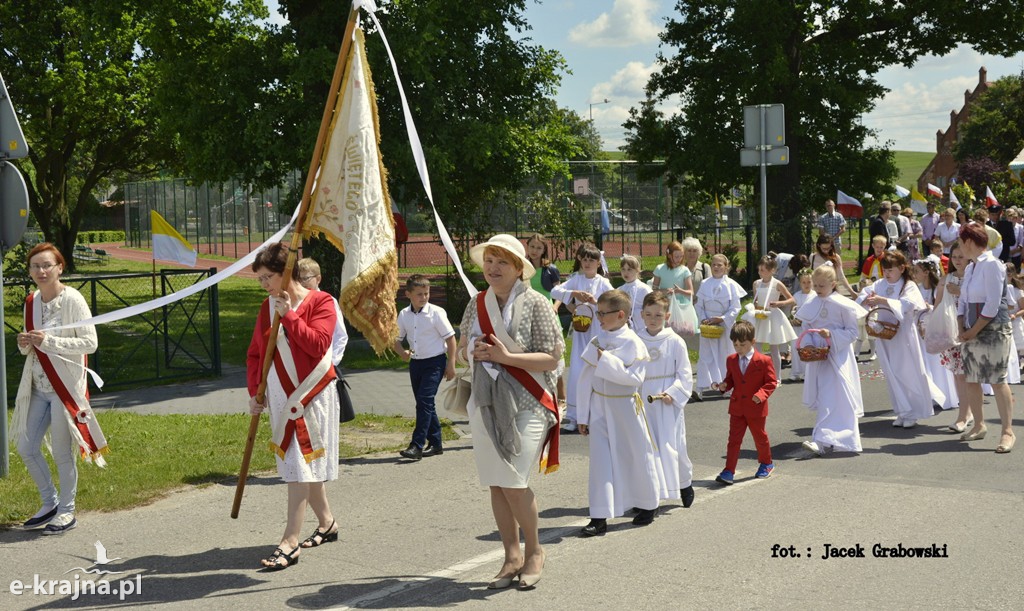 Boże Ciało. Procesja w Sośnie