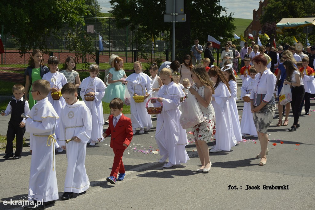 Boże Ciało. Procesja w Sośnie