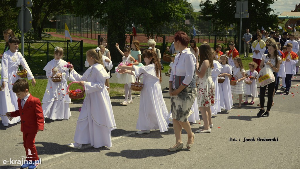 Boże Ciało. Procesja w Sośnie