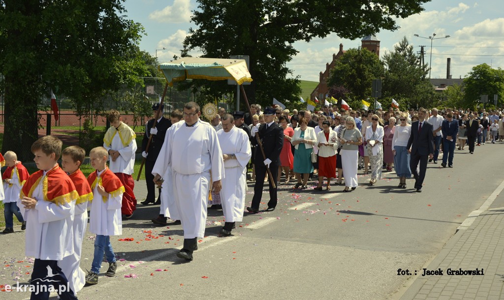 Boże Ciało. Procesja w Sośnie