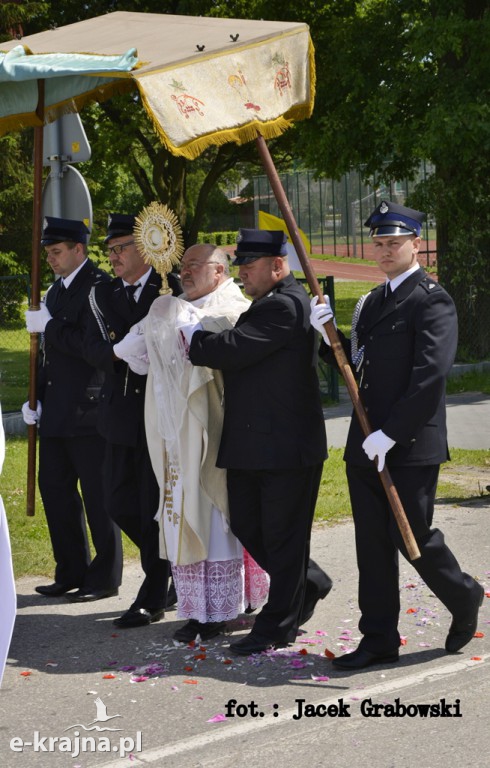 Boże Ciało. Procesja w Sośnie